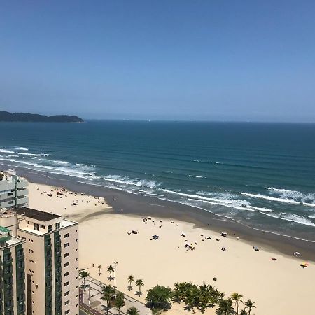 Apto Com Vista Para O Mar, 2 Vagas De Garagem E Churrasqueira Na Varanda Praia Grande  Eksteriør billede