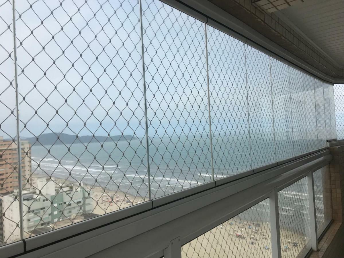 Apto Com Vista Para O Mar, 2 Vagas De Garagem E Churrasqueira Na Varanda Praia Grande  Eksteriør billede