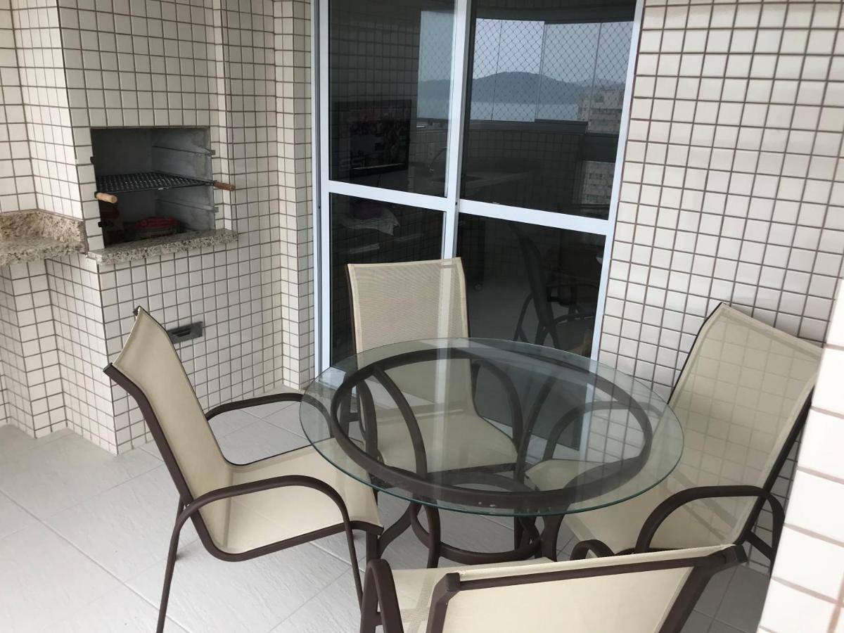 Apto Com Vista Para O Mar, 2 Vagas De Garagem E Churrasqueira Na Varanda Praia Grande  Eksteriør billede
