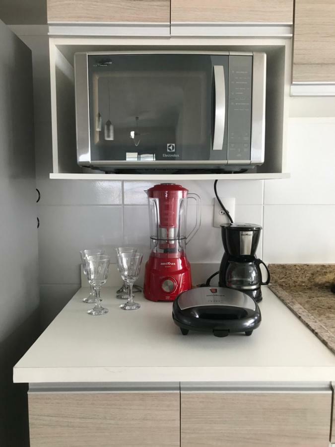 Apto Com Vista Para O Mar, 2 Vagas De Garagem E Churrasqueira Na Varanda Praia Grande  Eksteriør billede