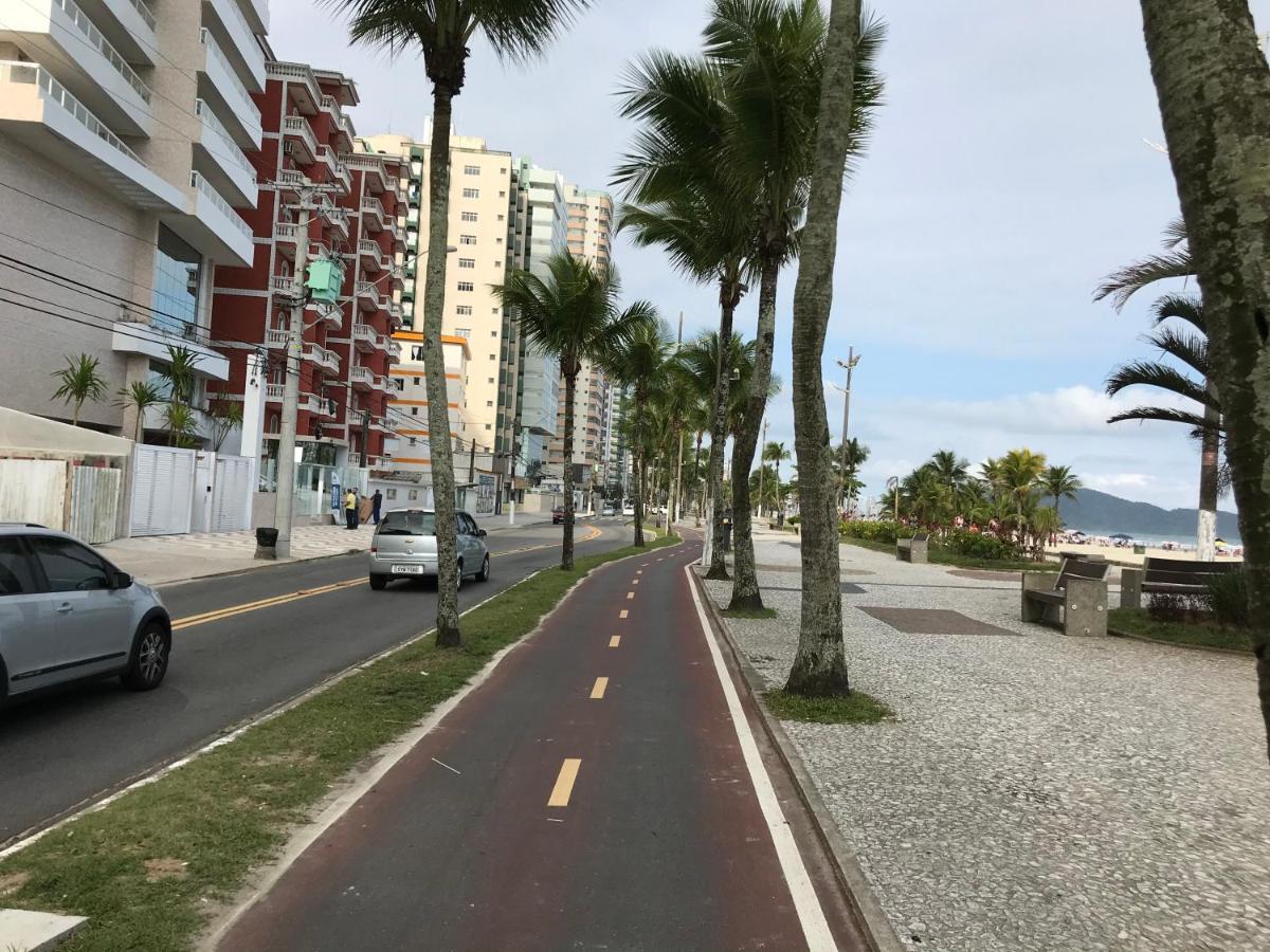 Apto Com Vista Para O Mar, 2 Vagas De Garagem E Churrasqueira Na Varanda Praia Grande  Eksteriør billede